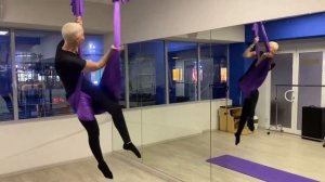 #Aerostretching #Аэрострейчинг #antigravity #flyyoga