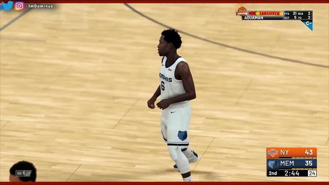 AQUAMAN Has The DEEPEST RANGE YOU Have EVER Seen In NBA 2K19.. | DominusIV смотреть онлайн