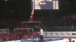 Ek turnen 2012 - Celine van Gerner brug