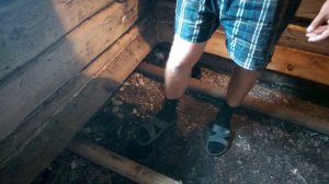 Баня через 30 лет. Как раньше строили.