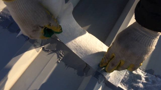 Герметизация швов на металлической кровле смотреть онлайн