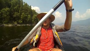 На байдарке по Телецкому озеру