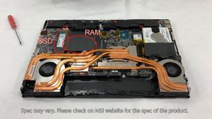 MSI GP65 Leopard/GE65 Raider/WE65/GL65 Series SSD & RAM Upgrade Tutorial