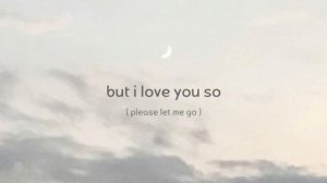 The Walter - I love you so (Lyrics) 'I love you so