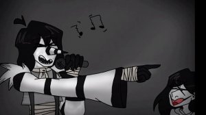 -Ты полюби меня пьяную-(Laughing Jack x Jeff the Killer) (Смеющийся Джек и Джефф Убийца)