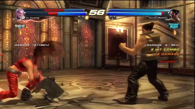 Tekken Tag Tournament 2 - King/Jaycee vs Anna/Kazuya (24 Dec 2012) смотреть онлайн