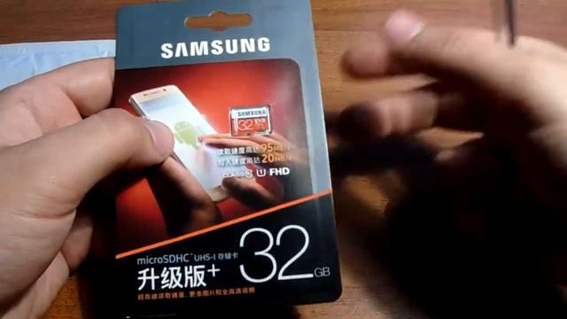 Карта памяти MicroSD HC 32GB SAMSUNG Official Store с Али смотреть онлайн