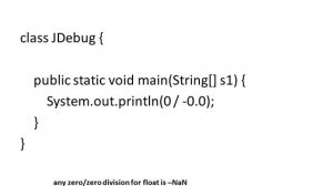 Java Debug # Operators #11