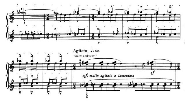 B. Bartók Mikrokosmos Libro 6 142 From the Diary of a Fly. Piano: B. Bartók смотреть онлайн