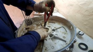 Ремонт стиральной машины. Замена подшипника. Очень подробно.