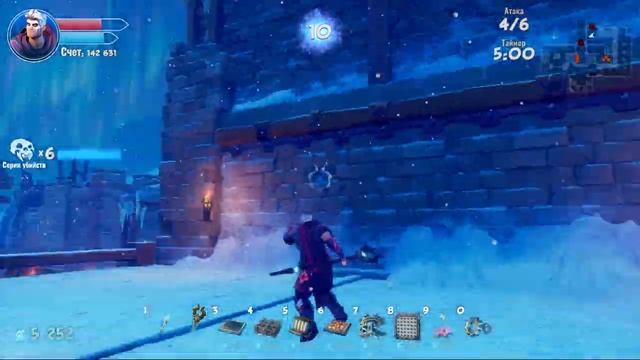 Orcs Must Die! 3 DLC леденящий взгляд - северный бастион, (повелитель порталов) \ полное прохождени