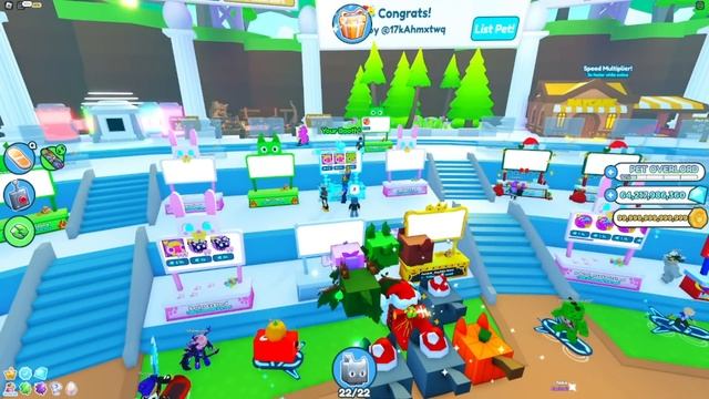 Открыл НОВЫЕ Яйца ? Как Пройти Квесты и Фармить Гемы в Пет Симулятор Х Pet Simulator X