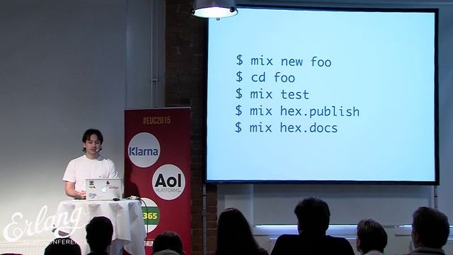 What Elixir is about - José Valim -  Erlang User Conference 2015