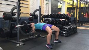 Жим лежа толчковым хватом