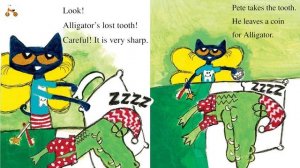 Pete the Cat AND THE LOST TOOTH | Animated Book | Read aloud