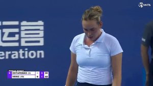 Jelena Ostapenko vs. Donna Vekic | 2023 Zhuhai Group Stage | WTA Match Highlights