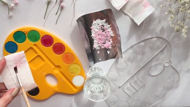 Как сделать Гипсофилу / DIY Paper Baby breath Flowers смотреть онлайн