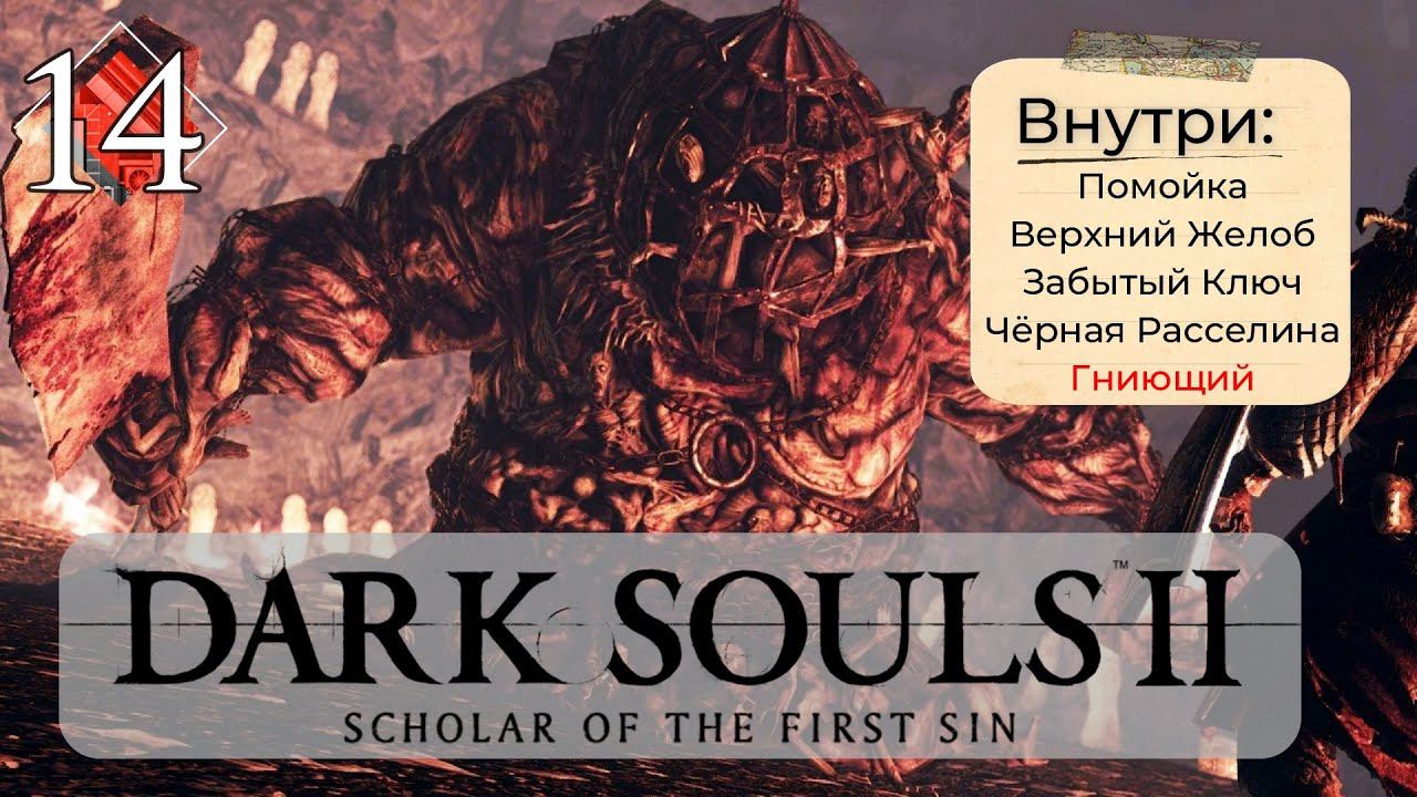 Dark Souls 2: Scholar of the first sin прохождение - часть 14 I Гниющий