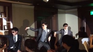 結婚式披露宴 余興 POPPING LOCKINGダンス