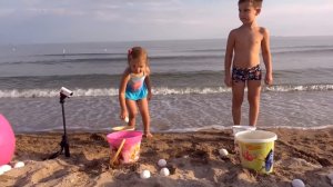 Яйцо челлендж на море Задания с яйцами на приз Жарим страусиное яйцо на костре К