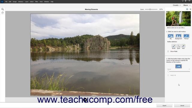 Learn How to Create Moving Elements in Adobe Photoshop Elements 2023: A Training Tutorial смотреть онлайн