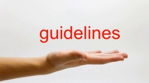 How to Pronounce guidelines - American English