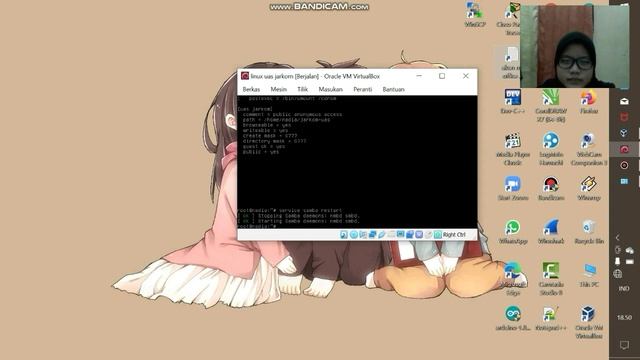 SAMBA SERVER - SHARING DOKUMEN LINUX DENGAN WINDOWS смотреть онлайн