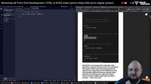 ?LIVE - Workshop de Front End Development 5: #HTML și #CSS static - templating pentru resurse