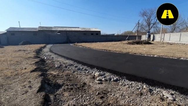 Асфальтирование территории в 2 слоя | Толщина 10 см | Асфальт PRO