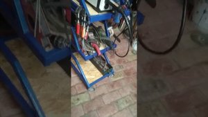 Тележка для полуавтомата и баллона 40л.