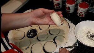 Пышные вареники на кефире с творогом