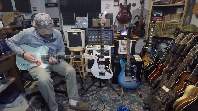 Baritone Blues | Features Fender Squier Cabronita Baritone Telecaster смотреть онлайн