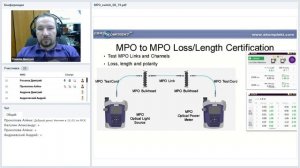 Рефлектометрические измерения и автоматическая инспекция параллельной оптики (MPO_MTP)