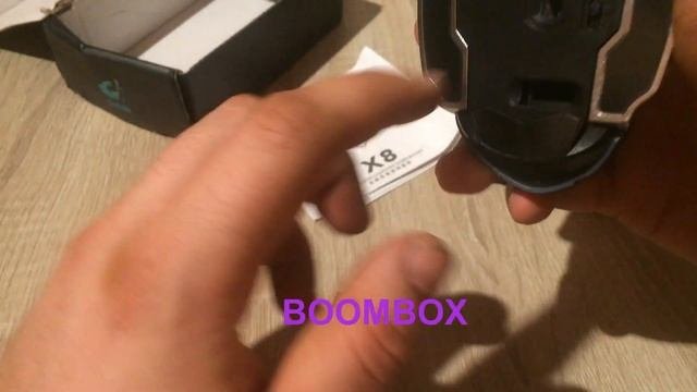 Unboxing FREE WOLF X8 Wireless Gaming Mouse,  Распаковка БЕСПЛАТНОЙ беспроводной игровой мыши