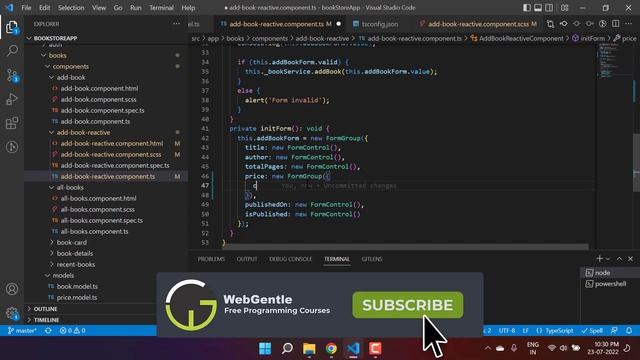 Nested Form Group Angular Reactive Forms | Reactive Forms in Angular | Complete Angular Tutorial