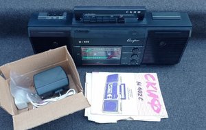 Винтажный кассетный магнитофон SKIF M402-СССР-1989-год