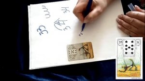 Видео-урок:серия 6(заключительная). Как запомнить номер карты в Ленорман?