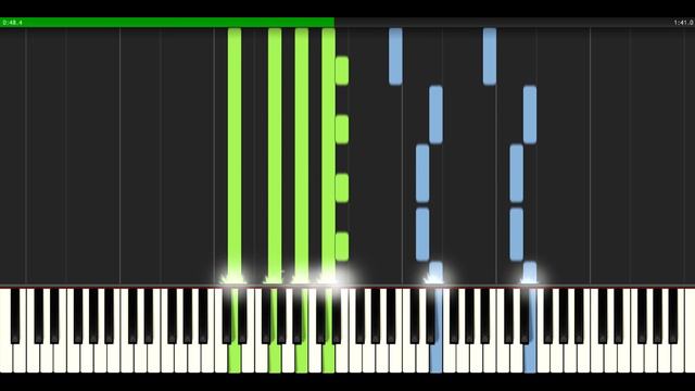 Hans Zimmer - Interstellar | First Step [Piano Tutorial] (Synthesia) смотреть онлайн