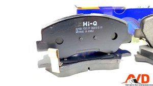 Колодки тормозные передние Hi-Q SP1399A Солярис (2017-), Киа Рио (2017-), i20