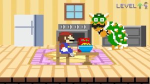Level UP: Mario ate a bowl of Cereal and then this happened