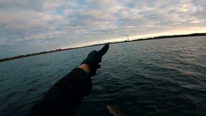 Ловля окуня в Северодвинске, на Новом озере Тэц-2