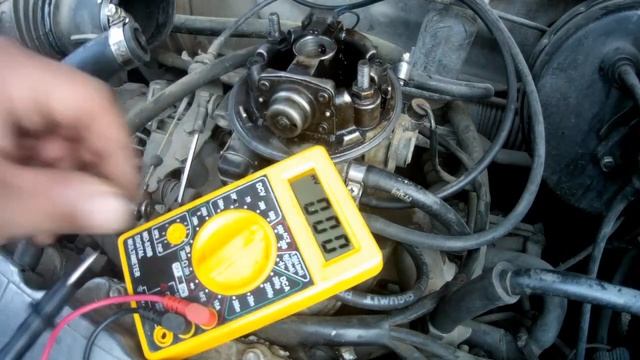 Опель Вектра а 1.6.Проверка форсунки моновпрыска мультиметром . Почему двигатель не держит обороты смотреть онлайн