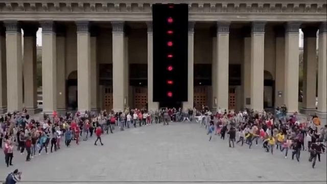 'Флэшмоб по русски'  Сибиряки жгут