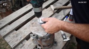 СУПЕР ГЕНИАЛЬНЫЕ САМОДЕЛКИ, СДЕЛАННЫЕ ИЗ ДВИГАТЕЛЯ СТИРАЛЬНОЙ МАШИНЫ