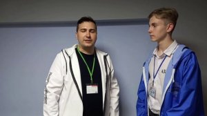 Интервью у заместителя директора по воспитатательной работе на V юбилейном форуме волонтёров в Сочи