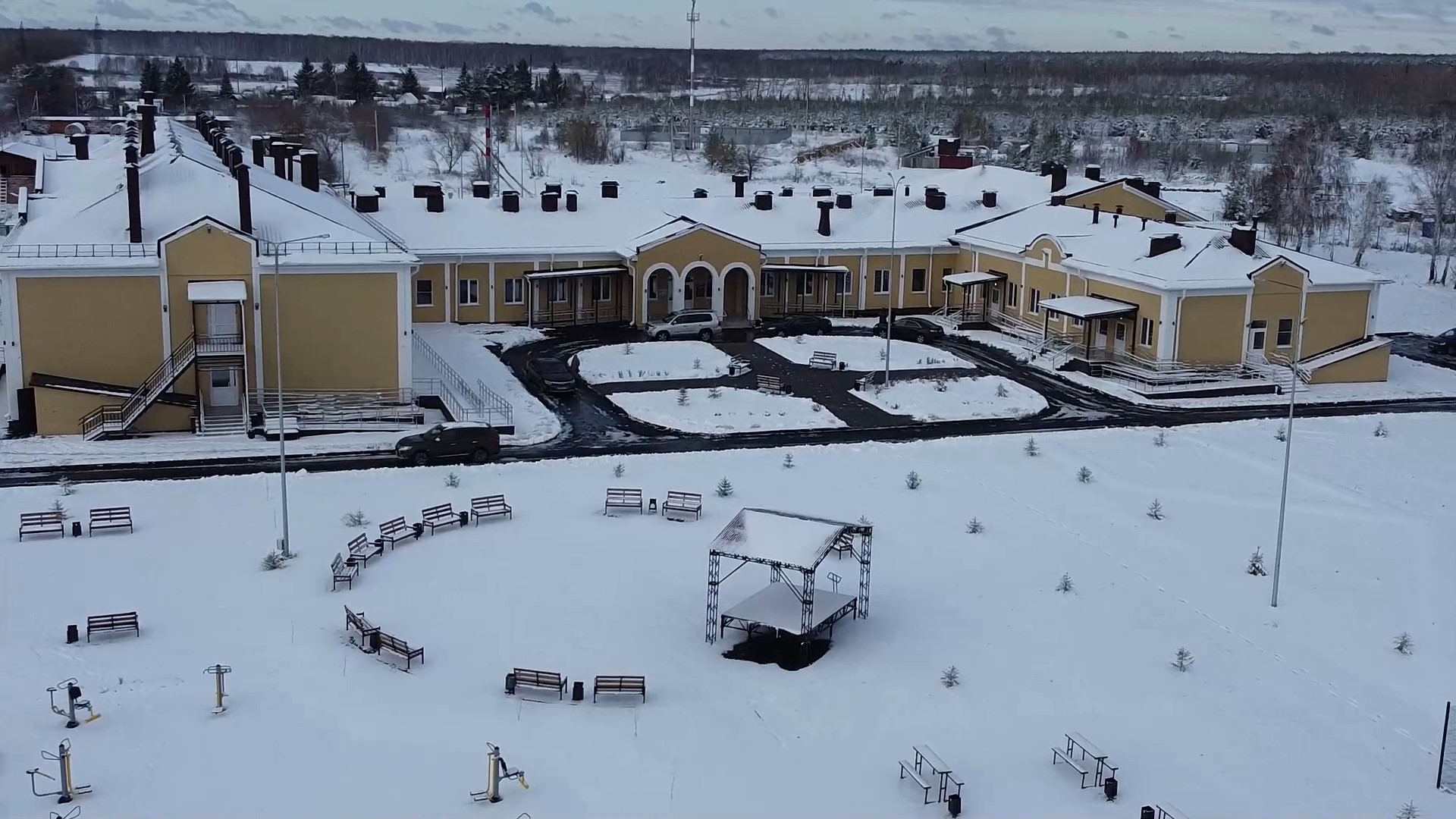 В Шадринске построен новый корпус геронтологического центра «Спутник» смотреть онлайн