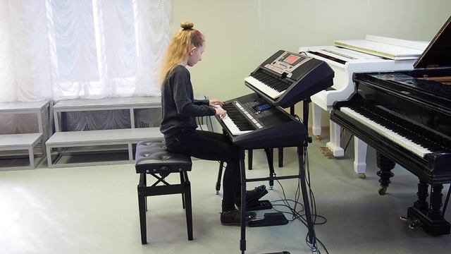 Мусаткина Анна И. Красильников "Тарантелла", С. Майкапар Ариетта "Из большой сонатины" смотреть онлайн