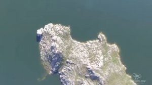 Город Зыряновск и окрестности с высоты птичьего полета