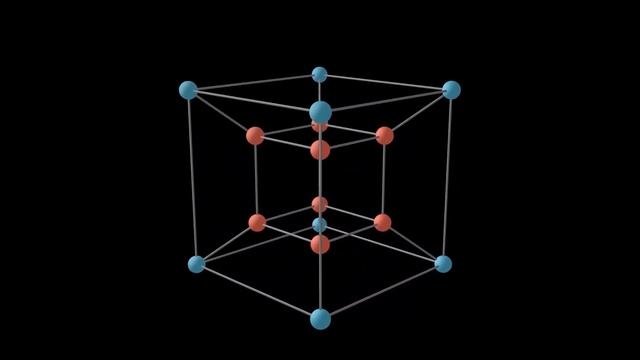 Animating the Tesseract a.k.a Hypercube using Python + Manim смотреть онлайн