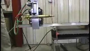 Машина термической резки двутавровой балки